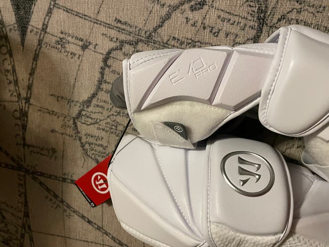 Adult New Large Warrior Evo Pro Arm Pads