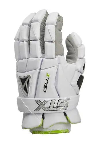 Used Player's STX Large Cell V Lacrosse Gloves