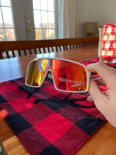 Oakley Sutro Sunglasses White Frame