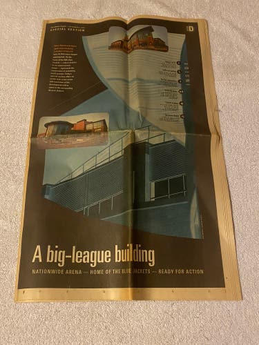 Nationwide Arena Columbus Blue Jackets The Columbus Dispatch Newspaper