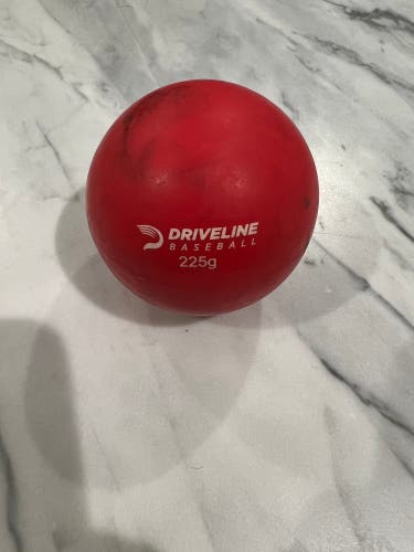 Driveline Baseball Red Plyocare Weighted Ball Baseball 225g