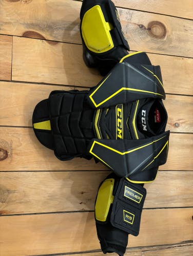 Used Small CCM Premier R1.9 Goalie Chest Protector