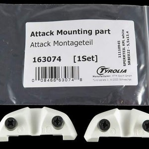 NEW Ski Bindings Tyrolia head Attack spare mouting toe part Attack mounting part (1 Set) 163074