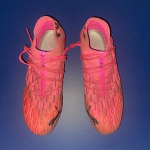 Pink Men's Size 8.5 (Women's 9.5) Puma Future 6.1 Netfit Cleats