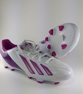 Adidas Women's F30 TRX FG Leather Soccer Cleats White - Size 8 - MSRP $150