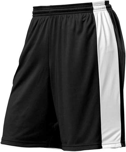 High Five Adult Unisex Odyssey Size Medium Black White Soccer Shorts New