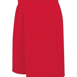 High Five Youth Unisex Size Large Red Soccer Athletic Drawstring Shorts New
