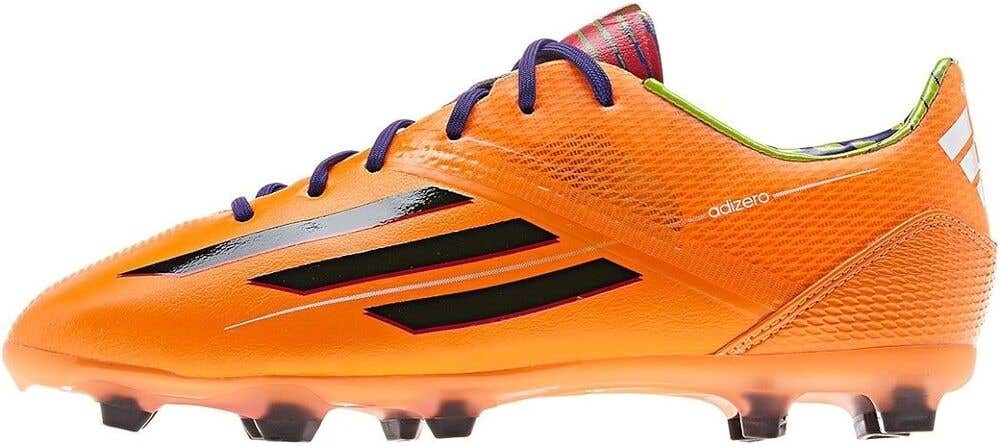 Adidas Junior F50 adizero TRX FG JR Soccer Cleats Orange - US Size 6 - MSRP $100