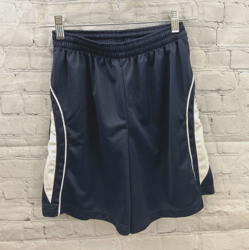 High Five Youth Unisex Size Small Navy Blue White Soccer Shorts New