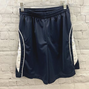 High Five Adult Unisex Size Small Navy Blue White Soccer Shorts New