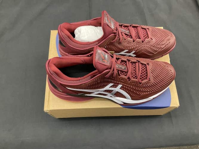 Size 11.5 - ASICS Court FF 3 - Antique Red/White