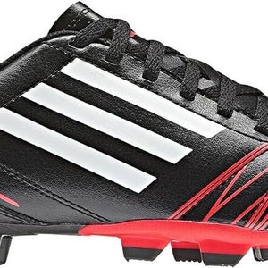 Adidas Junior Conquisto FG JR Soccer Cleats Black POP - Size 3 - MSRP $50