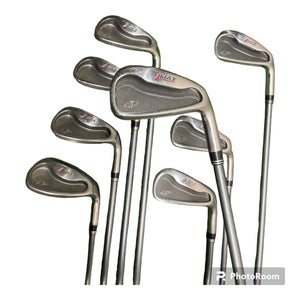 Tour Edge Bazooka JMax Iron Set 4-PW + SW Seniors Flex Graphite Shafts RH