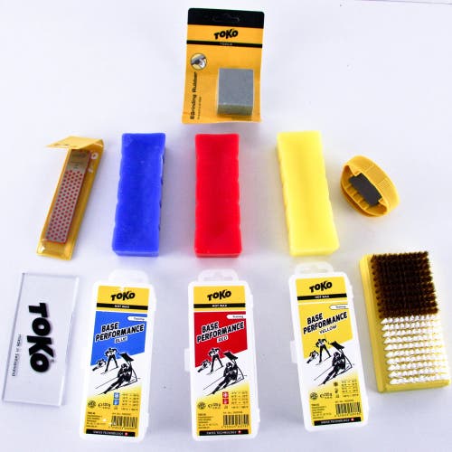 Toko Core Tune & Wax Kit | Base Brush File Tuner Plexi Scraper Ski Tuning Shop