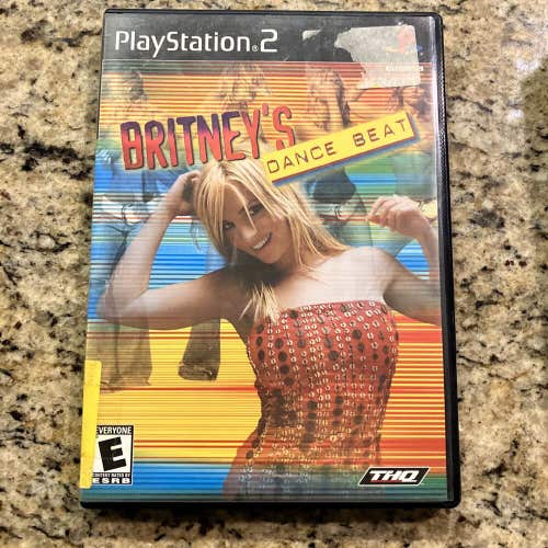 Britney's Dance Beat (Sony PlayStation 2, Ps2) W/ Manual - Tested