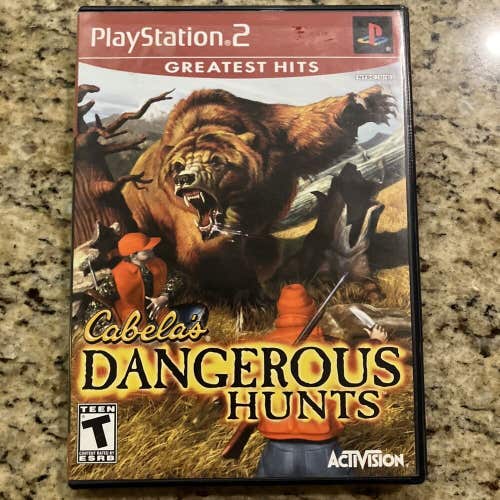 Cabela's Dangerous Hunts (Sony PlayStation 2) PS2 - Tested