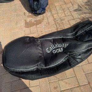 Callaway Golf Travel Cover in black , comes with Callaway lock .