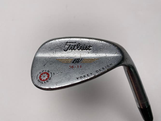 Titleist 2009 Vokey Spin Milled Chrome Sand Wedge SW 56* 11 Bounce Wedge RH