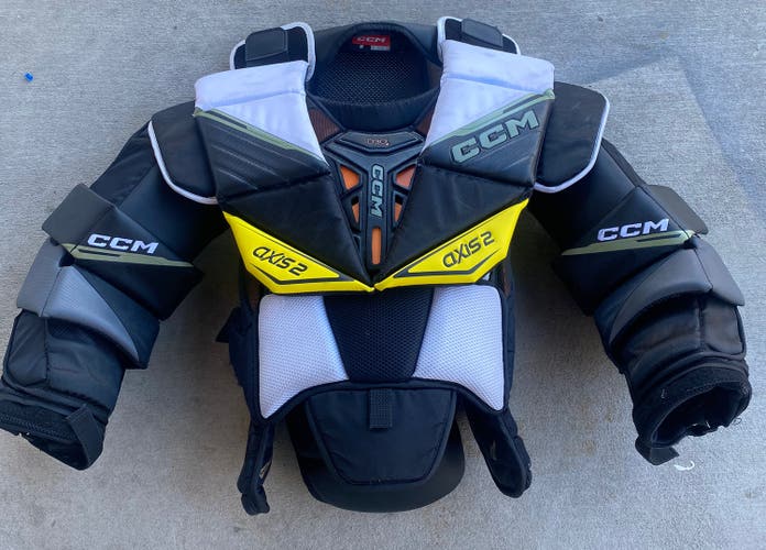 Used XL CCM Axis 2 Goalie Chest Protector