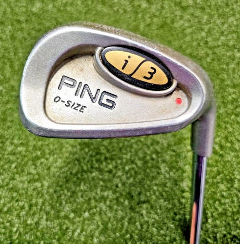 Ping i3 O-Size Red Dot Pitching Wedge RH / Regular Steel ~36" / NEW GRIP /jd4987