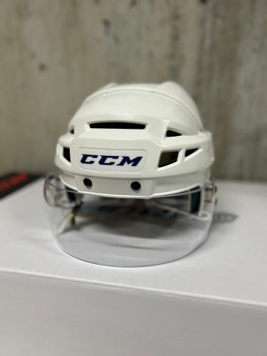 CCM Pro Stock Vector V08 Helmet (Bauer 55P Blade Cut Visor *RARE*)
