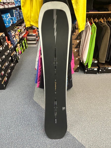 Used Men's Burton Custom Flying V Snowboard All Mountain Without Bindings Medium Flex - 158W
