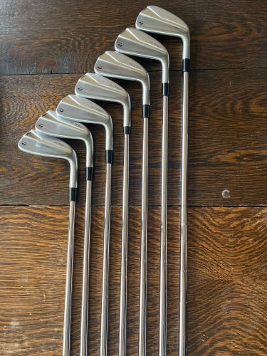 Men's Right Handed Stiff Flex Steel Shaft P790 Iron Set