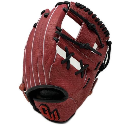 GA92-RDP-115 Gloveworks Steerhide Red Pattern 11.5 I Web Baseball Glove Right Ha