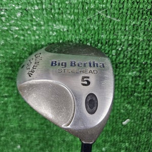 Callaway Big Bertha Steelhead 5 Wood RCH 99 Graphite Firm Flex RH 42"