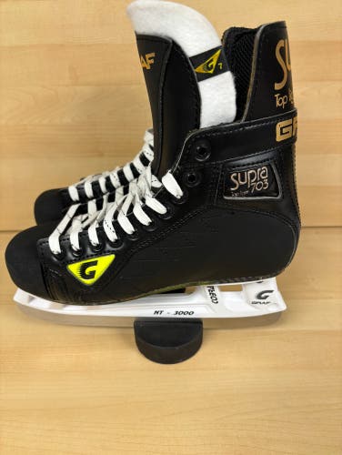 Graf Supra 703 Hockey Skates Narrow Width Size 8