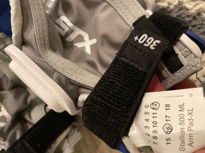 New Large/Extra Large STX Stallion 500 Arm Pads