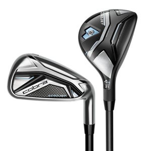 Cobra Golf Ladies AeroJet Combo Iron Set - #5h/6h/7-PW/SW - KBS PGI Graphite