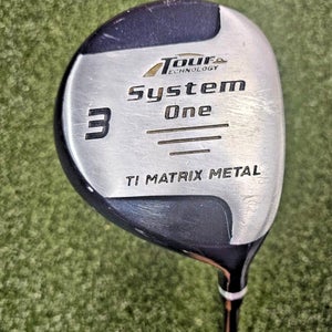 Tour Technology System One 3 Wood  /  RH  /  Stiff Graphite ~43.25"  /  jd6848