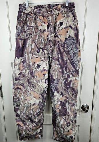 Vintage Cabelas Dry Plus Realtree Fleece Lined Camo Hunting Pants Men's Size: XL