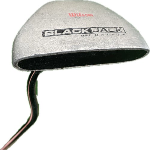 Wilson Black Jack 851 Balata Putter Steel Shaft RH 34.5”L