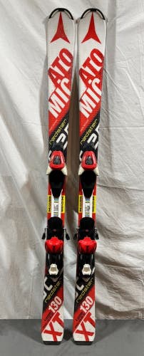 Atomic Redster XT Jr 130cm 109-68-90 Race Rocker Skis XTE 7 Adjustable Bindings