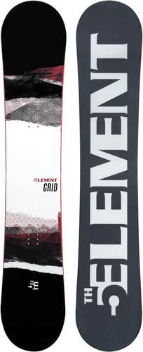 New 5th Element Grid snowboard with 5th Element bindings; Size: 164 wide