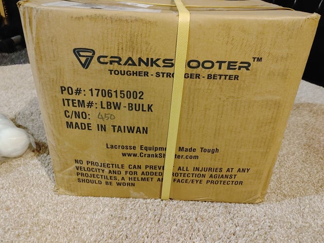 New case Lacrosse Balls