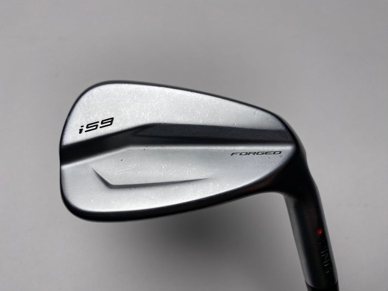 Ping i59 Pitching Wedge Red Dot 1* Flat KBS Tour C-Taper Stiff Steel Mens RH