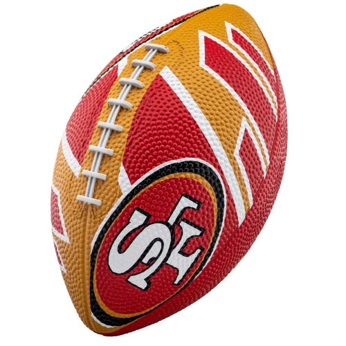 Franklin 8.5" Mini Rubber Football San Francisco 49ers