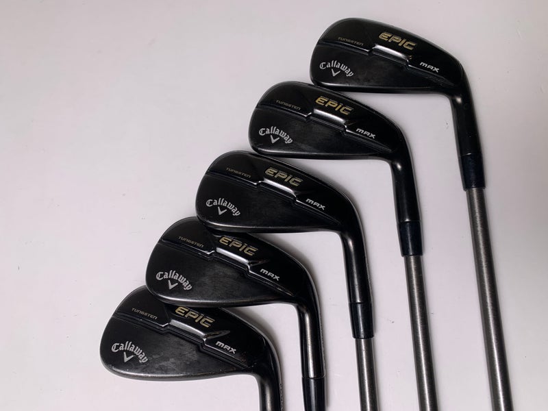 Callaway EPIC MAX Star Iron Set 5-PW AeroTech SteelFiber i110 CW Stiff RH