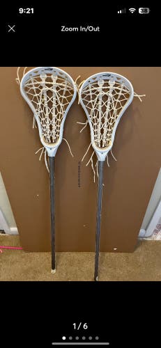 Lot of 2 new women’s lacrosse sticks