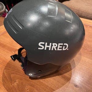 Used Unisex Medium/Large Shred Basher Ultimate Helmet FIS Legal