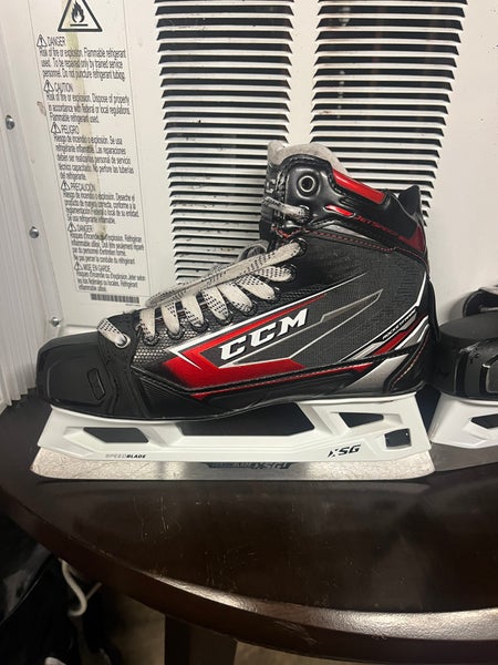 Used CCM Regular Width 9.5 Jetspeed FT480 Hockey Goalie Skates