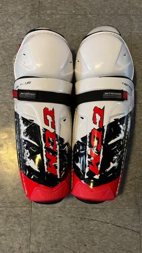 Used CCM 14"  Xtra plus Shin Pads