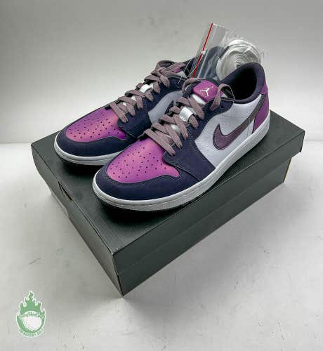 New Nike Air Jordan 1 Low G NRG Purple D29787 Golf Shoes Men’s Size US 9