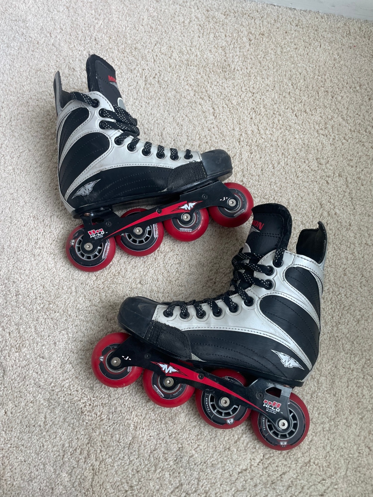 Used Mission Wide Width Size 5D Helium 500 Inline Skates
