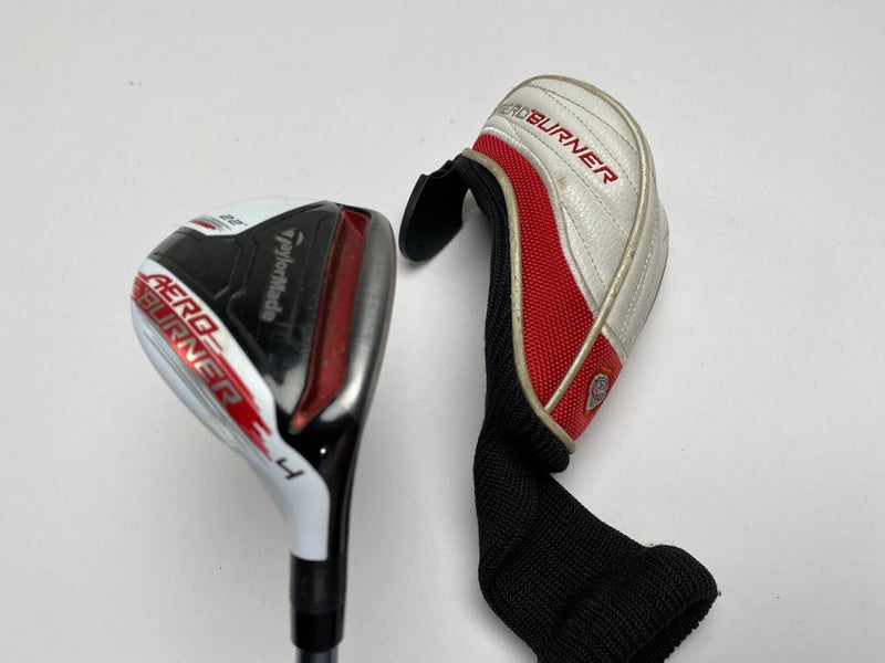 Taylormade AeroBurner TP 4 Hybrid 22* Matrix Ozik White Tie X4 Stiff RH HC