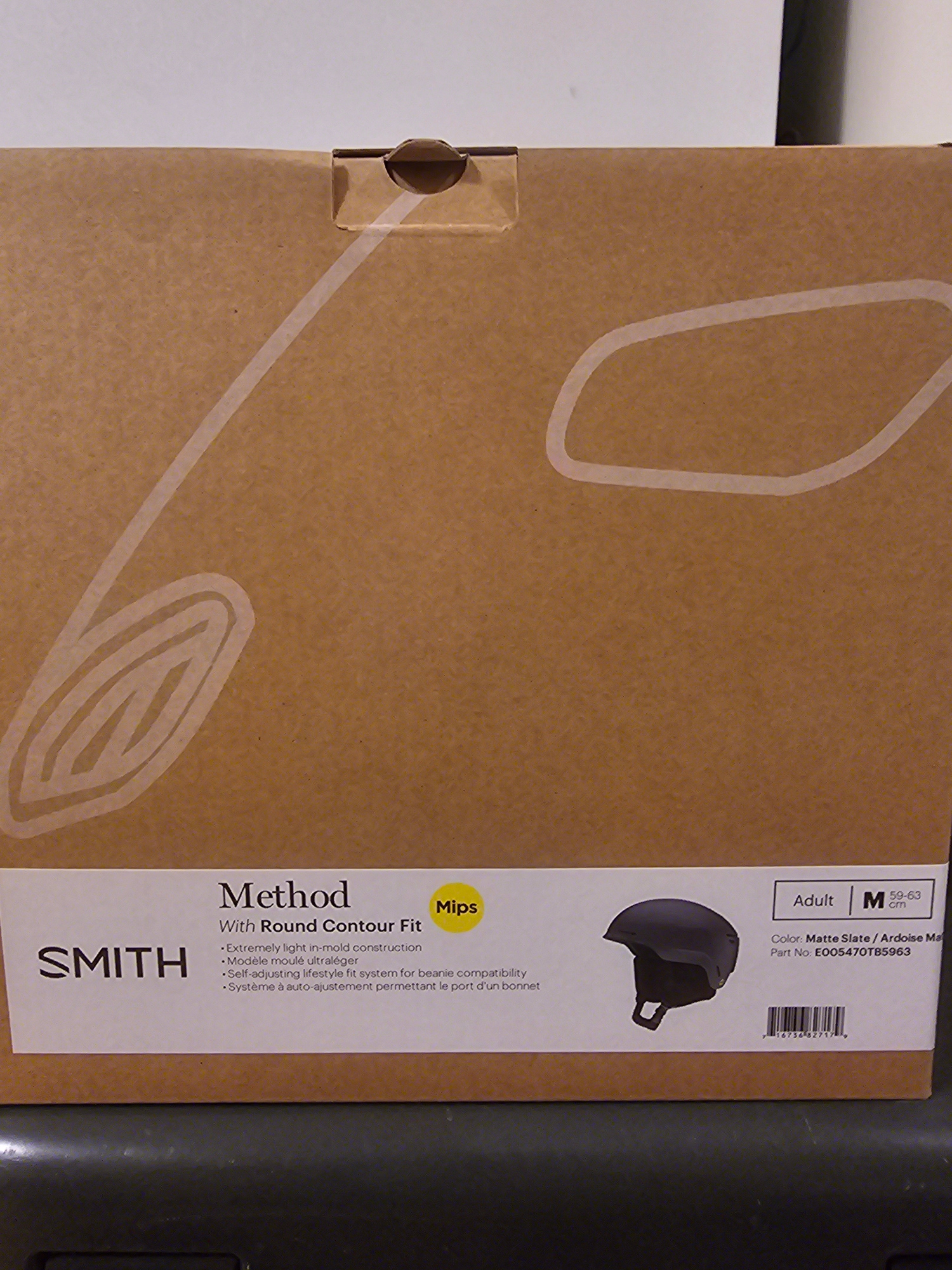 New Unisex Medium Smith METHOD MIPS Helmet