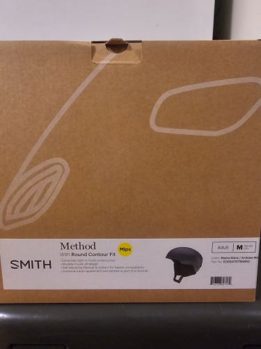New Unisex Medium Smith METHOD MIPS Helmet